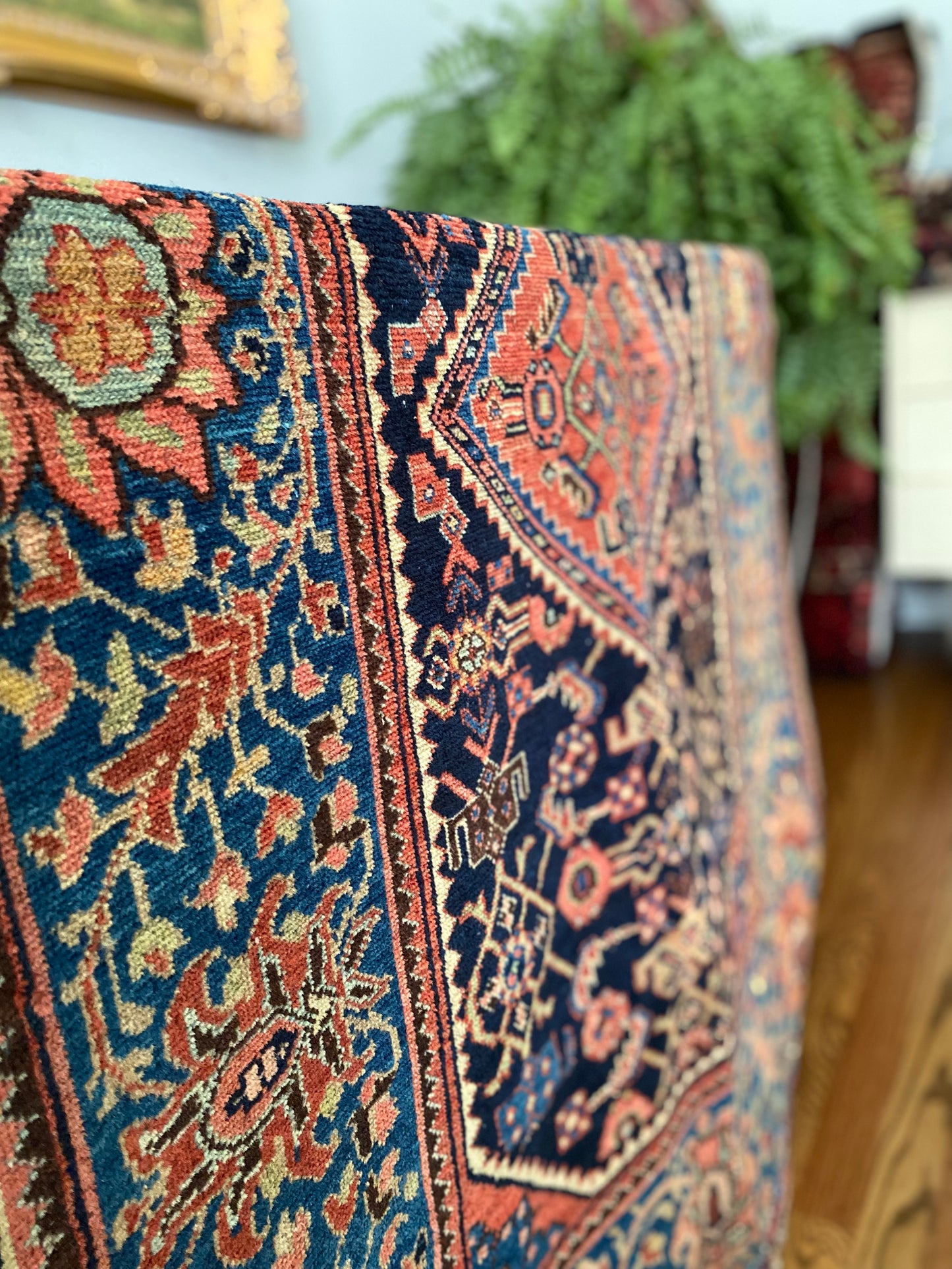 Antique Persian, ready to display on your wall!