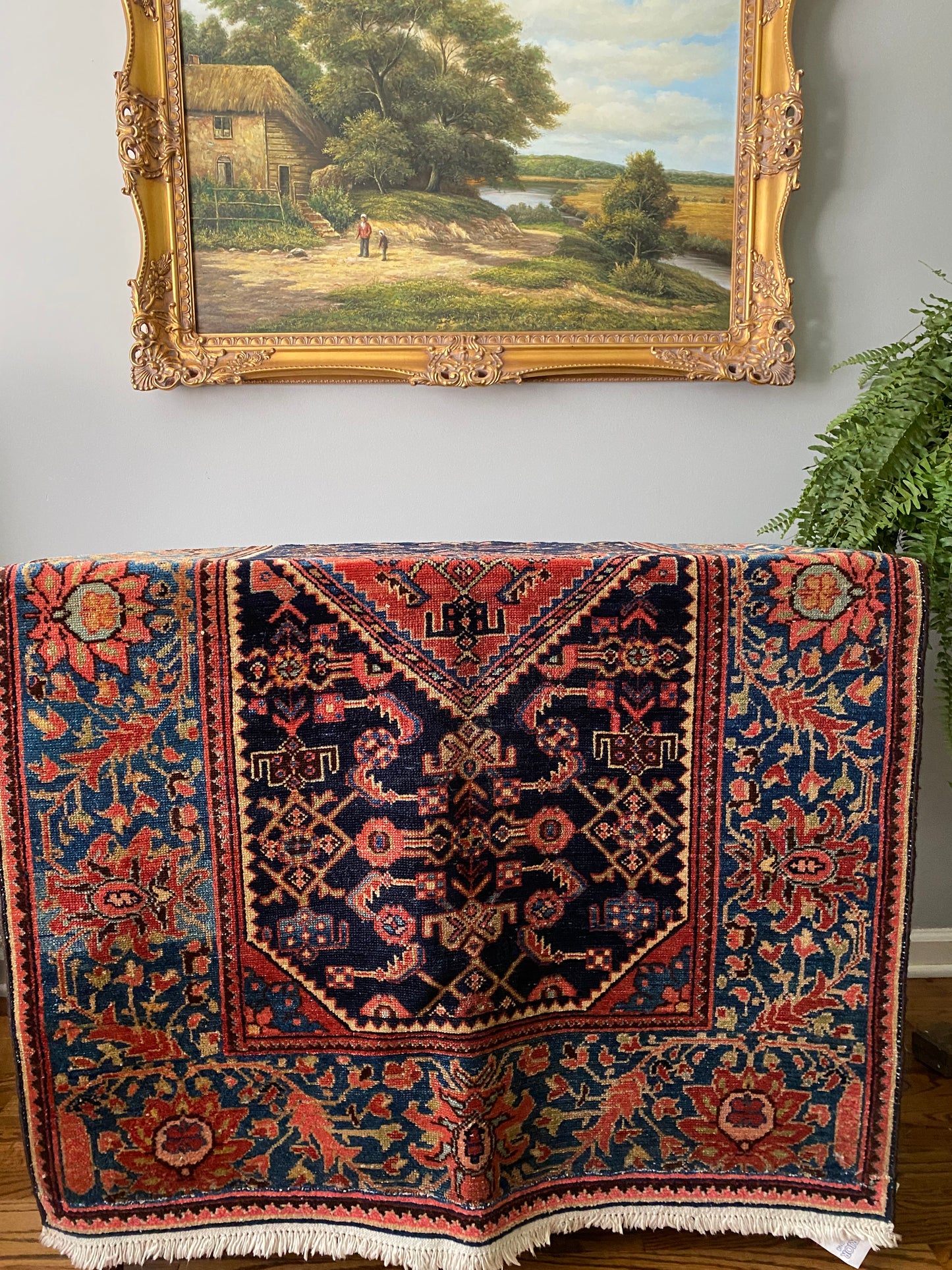 Antique Persian, ready to display on your wall!