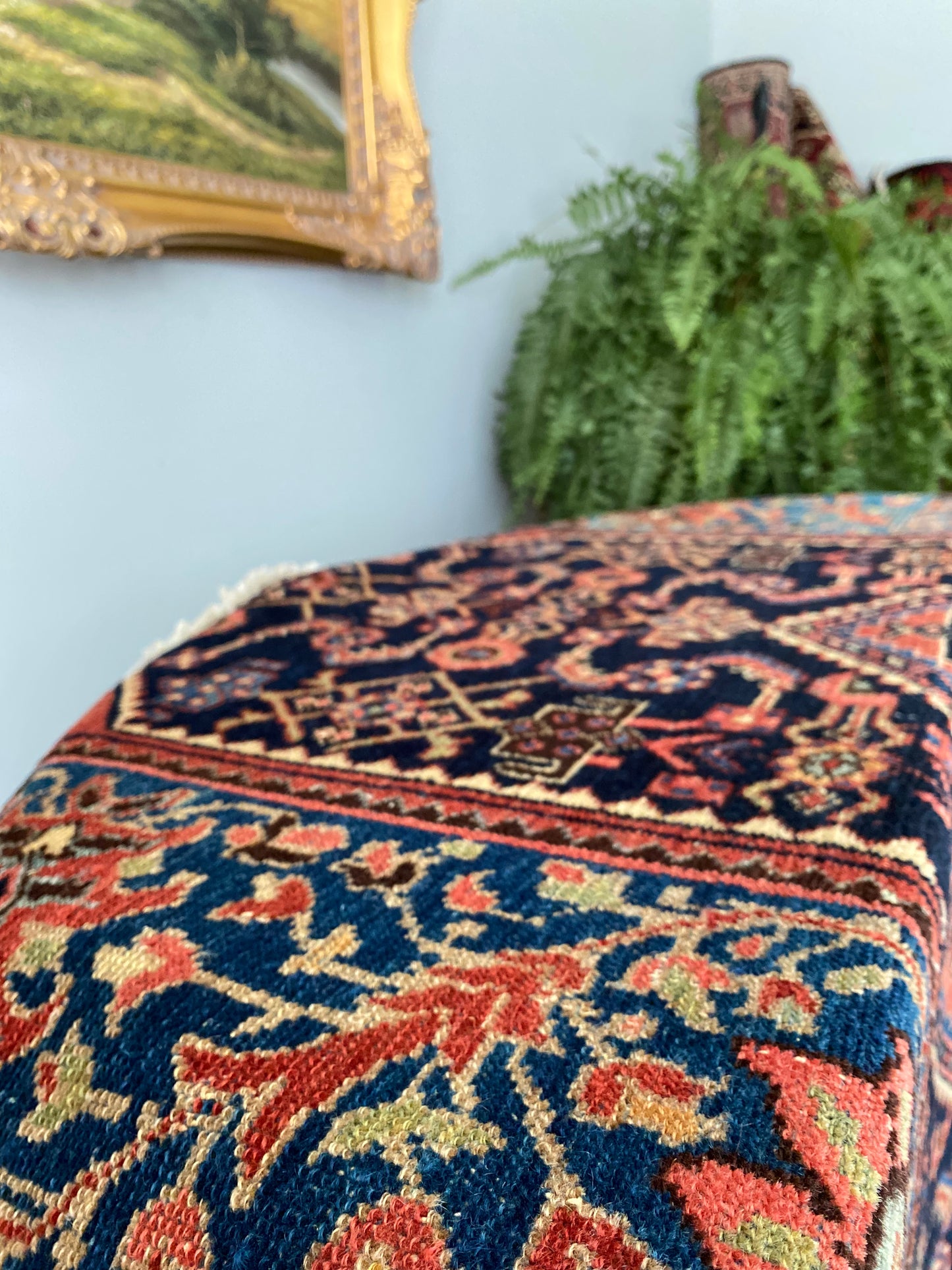 Antique Persian, ready to display on your wall!