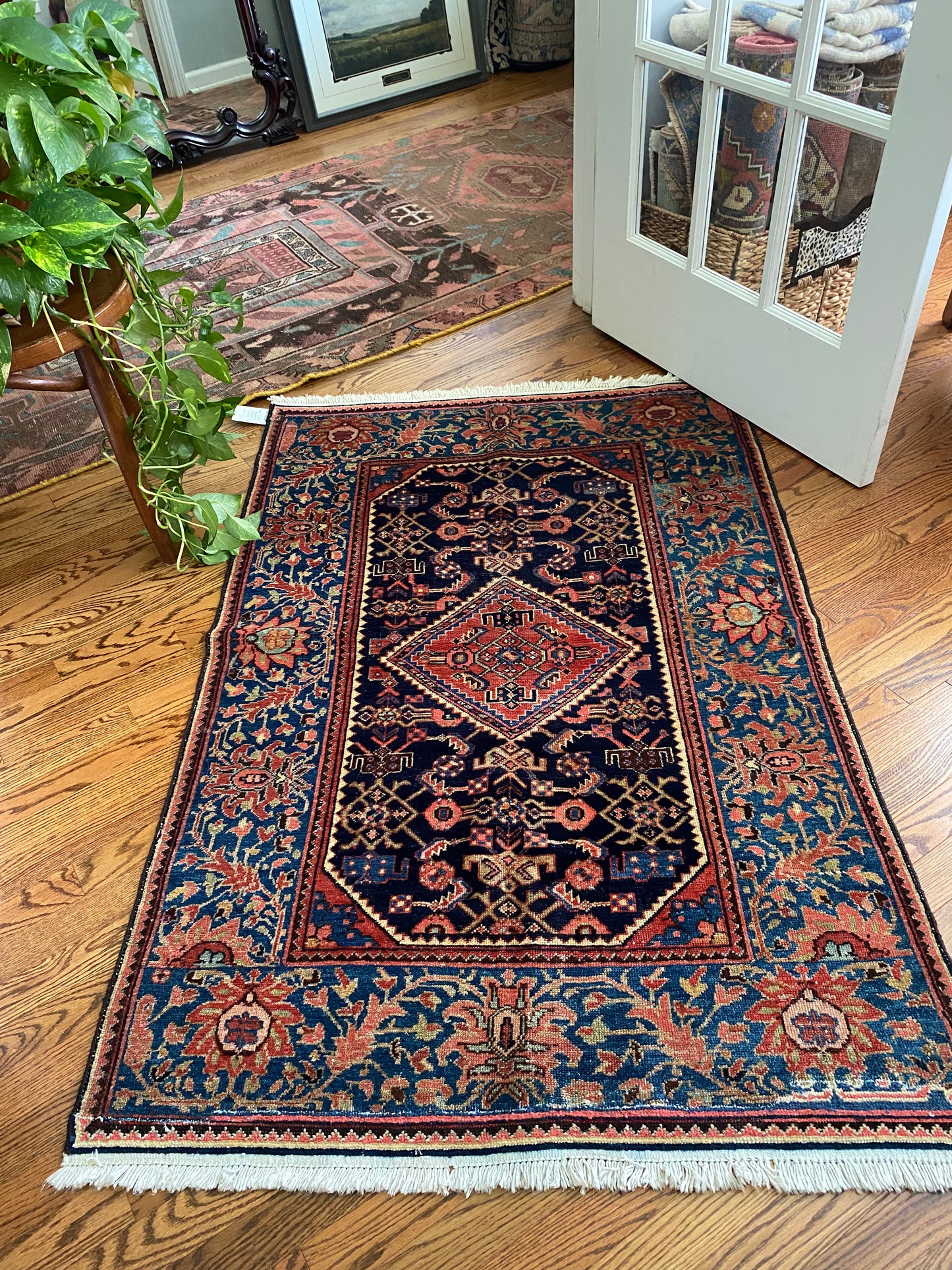 Antique Persian, ready to display on your wall!