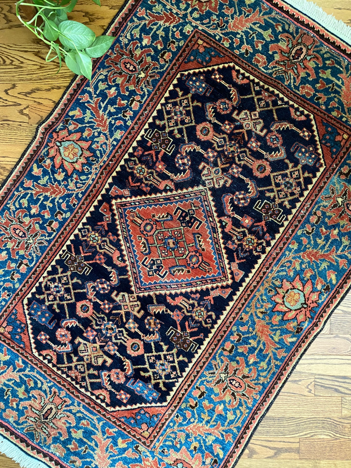 Antique Persian, ready to display on your wall!